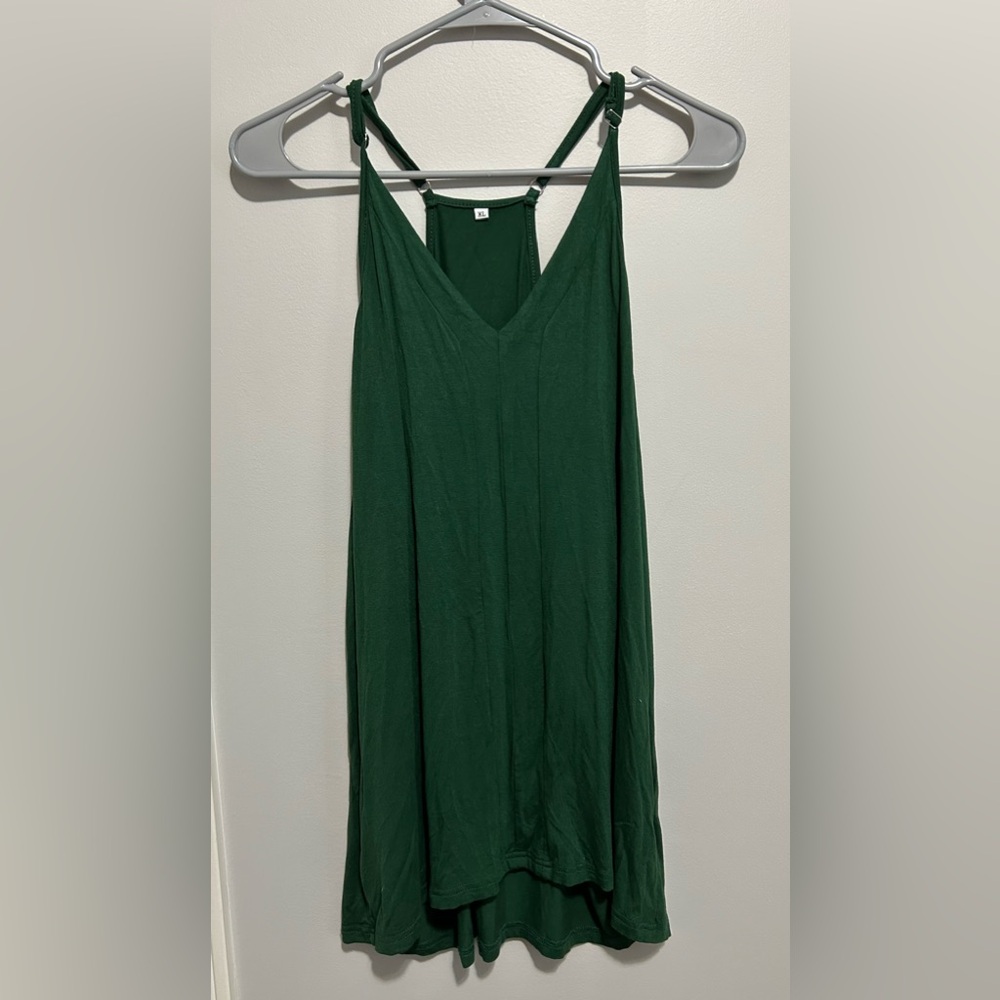 Green Women's Tank Top